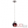 Люстра DeLux Decor 3372-1P GU10 Red FS 50Вт красная 