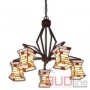 Люстра DeLux Decor H7802-5 Е14 Tiffany 60Вт